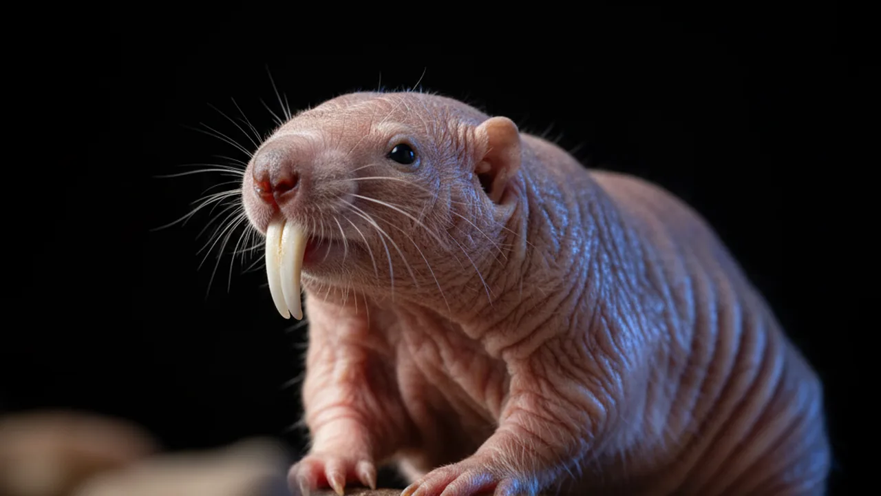 The naked mole-rat, an exceptionally long-lived rodent