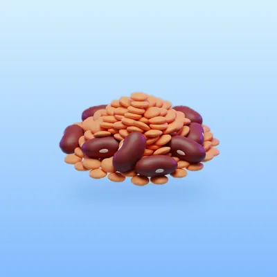 Beans and lentils
