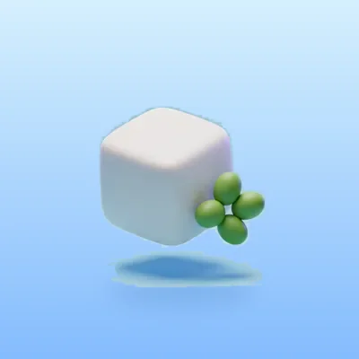 Tofu, soybeans
