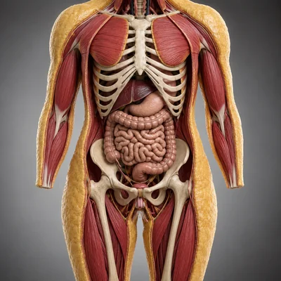 Body composition: fat, muscle and residual mass — a comprehensive assessment